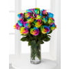 Exquisite Rainbow Rose deluxe