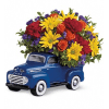 Teleflora's '48 Ford Pick Up - Standard. An arrangement by Anderson Flowers.