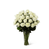 The FTD® White Rose Bouquet - Premium. An arrangement by Lori's Hearts and Flowers.