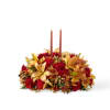 Bright Autumn™ Centerpiece - Premium. An arrangement by Anderson Flowers.