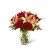 Fall Fire™ Bouquet by FTD - Deluxe. An arrangement by Lori's Hearts and Flowers.