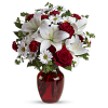 B My Love bouquet w Red Roses deluxe