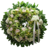 BEAUTIFUL GREEN WREATH standard