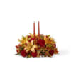 FTD's Bright Autumn™ Centerpiece - Deluxe. An arrangement by Roma James Gifts.
