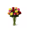 The Bright Spark™ Rose Arrangement by FTD® standard