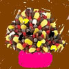 editable flowers party piece deluxe