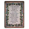 Grapevine Lord's Prayer Tapestry Throw - Premium. An arrangement by Simpson's Florist.