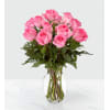 The FTD Smitten Pink Rose Bouquet deluxe