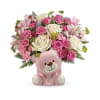 TF Precious Pink Bear Bouquet premium