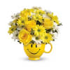 Be Happy Bouquet with Roses Teleflora deluxe