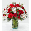 The FTD Holiday Cheer Arrangement - Premium. An arrangement by Balloon Bouquets Plus.