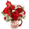 Believe Mug Bouquet by Hallmark FTD - Deluxe. An arrangement by Anderson Flowers.