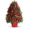 Deck The Halls Tree - Premium. An arrangement by Belak Flowers.