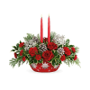 Teleflora's Winter's Eve Centerpiece Bouquet standard