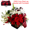 Christmas Style - Premium. An arrangement by The Flower Patch Florist.