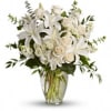 Dreams From the Heart Bouquet All White deluxe