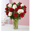 Red Rose & Calla Lily Bouquet for Valentine's Day standard