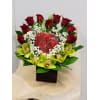 Love Me Double - Deluxe. An arrangement by Ditmars Flower Shop.
