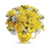 Be Happy Bouquet with Roses and Daisies premium