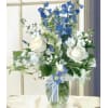 Precious Blue and White Bouquet standard