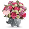 Teleflora's Hello Sweet Baby Girl - Pink premium