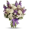 Lovely Lavender and White Bouquet premium