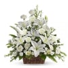 Sympathy Whites affordable basket premium