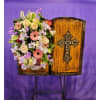 In Loving Memory Cross (standing easel) standard