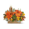 Teleflora's Fall Bamboo Garden Flower Arrangement deluxe