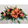 Fall Harvest Centrepiece - Deluxe. An arrangement by Flowers Plus.
