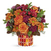 Resplendent Fall TF - Standard. An arrangement by Belak Flowers.