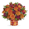 Resplendent Fall TF - Premium. An arrangement by Belak Flowers.