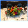 Upscale Fall Centerpiece - Deluxe. An arrangement by Renton Flower Shop.
