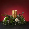 Evening Evergreen Centrepiece by FTD - Deluxe. An arrangement by Lori's Hearts and Flowers.