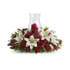 Holiday Candlelit Centerpiece premium