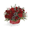 Teleflora's Vintage Sleigh Ride Ride premium