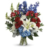 Tribute Vase Bouquet premium