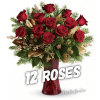 Winter Classic Red Roses - Standard. An arrangement by Brooklin Floral and Garden Shoppe Inc..