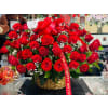 Red Roses Basket premium