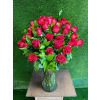 Red Roses in a Vase premium