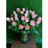 Pink Roses in a Vase deluxe
