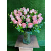 Pink Roses in a Vase premium