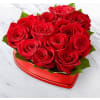 Dozen Gift Boxed Red Roses premium