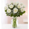 Rose Elegance™ Premium Long Stem White Roses standard