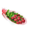 Wrapped Long-Stem Red Roses standard