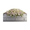 The Always Adored Casket Spray By Teleflora - Standard. An arrangement by Michael's Flowers.