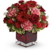 Teleflora's Together Forever Arrangement - Deluxe. An arrangement by Balloon Bouquets Plus.