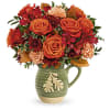 Charming Acorn Teleflora - Premium. An arrangement by Belak Flowers.