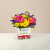 Birthday Brights Bouquet Arrangement premium