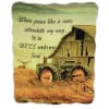 TRACTOR QUILTED THROW standard